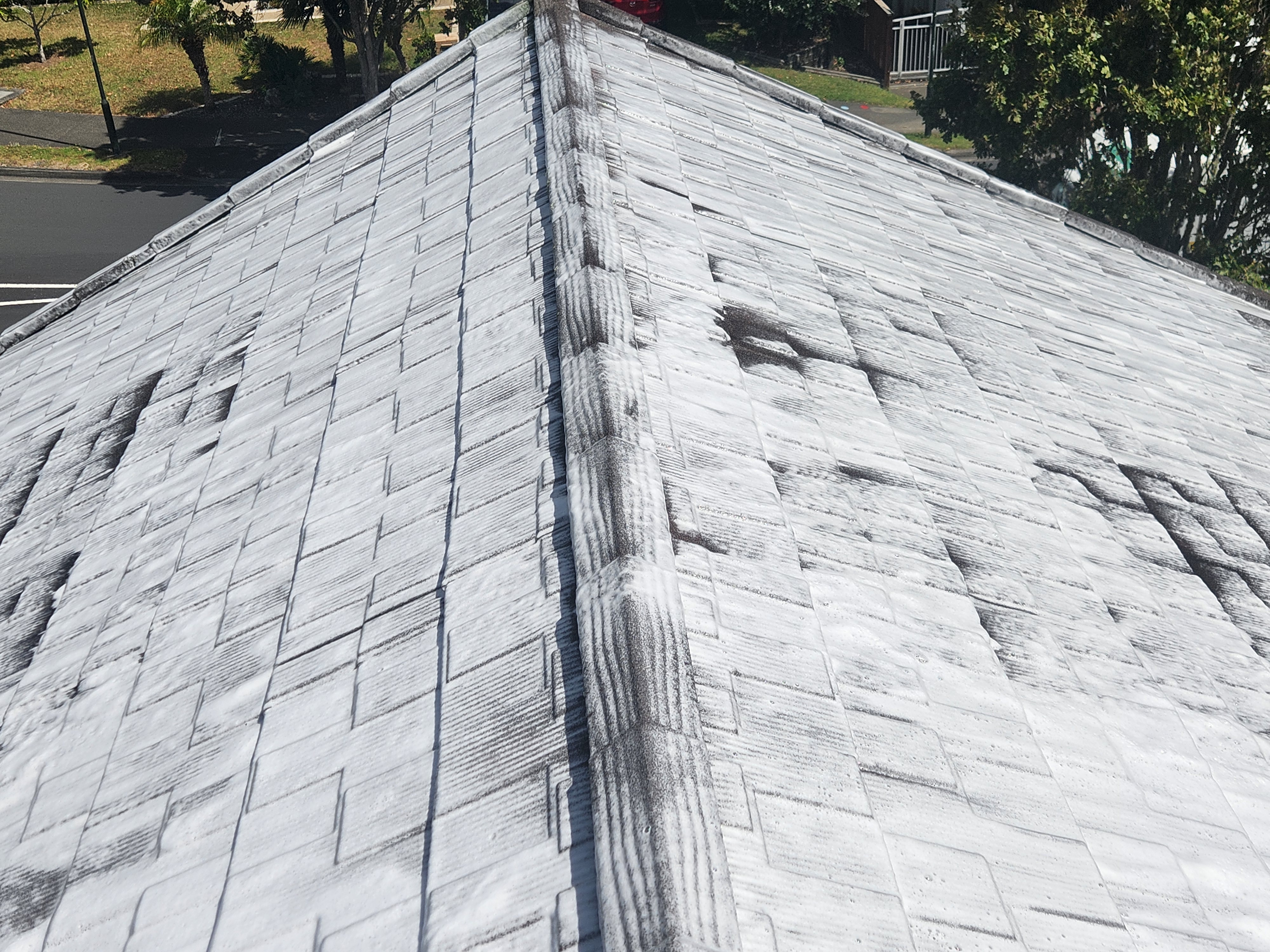 Roof treatment project 7 - final roof treatment result